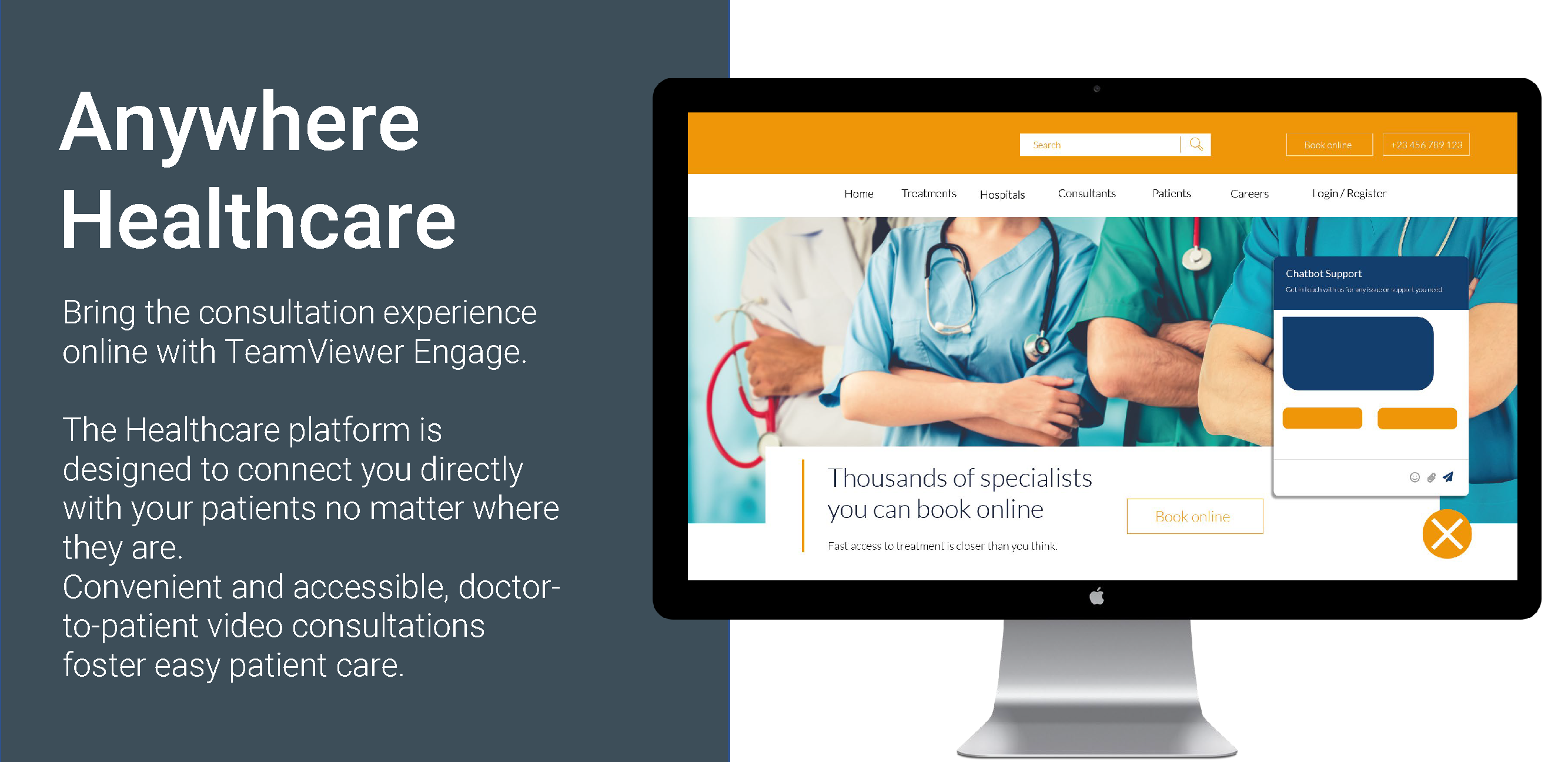 TeamViewer Engage Use Case Healthcare