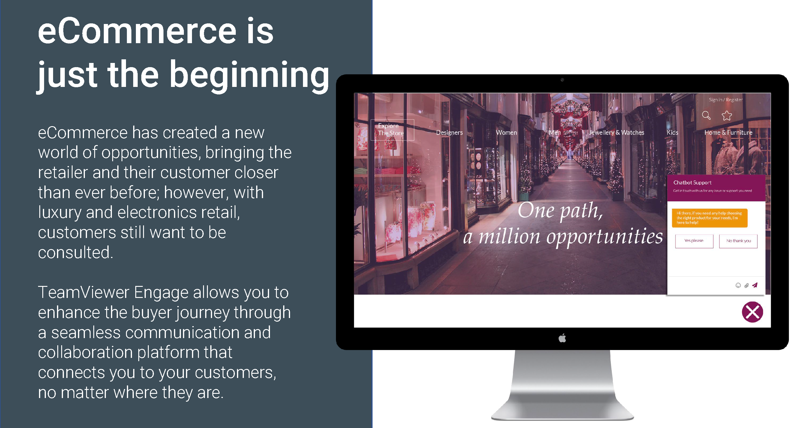 TeamViewer Engage Use Cases eCommerce